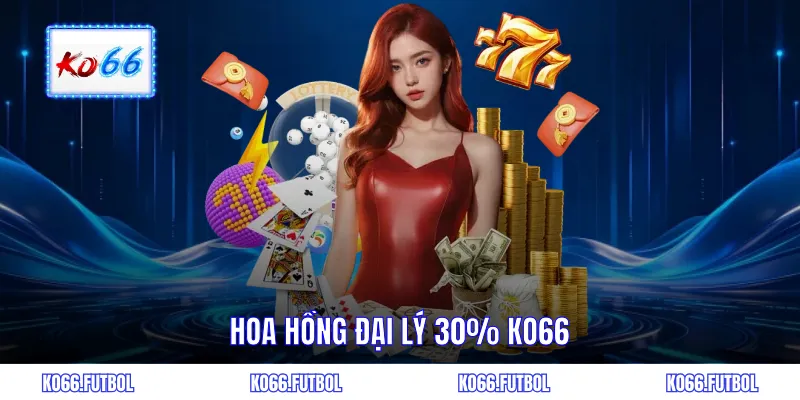 Hoa hồng đại lý 30% KO66